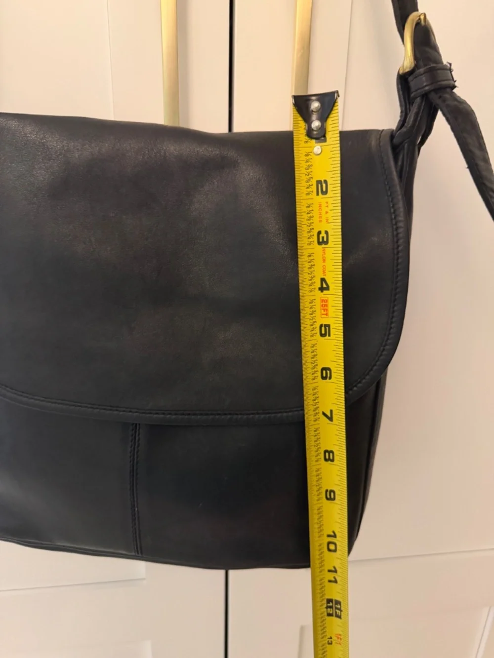 Black Coach Handbag ~ vintage